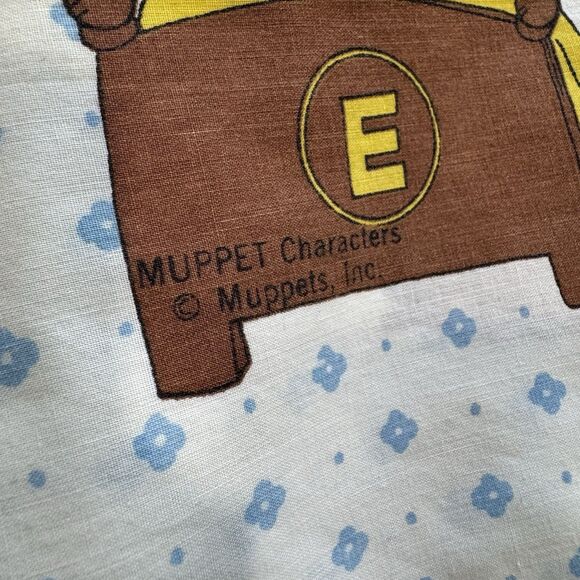 Sesame Street Big Bird Bert & Ernie 2-Sided Pillowcases Standard X2 Vintage 70’s - Picture 9 of 11